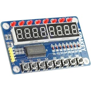 TM1638 button digital LED display module