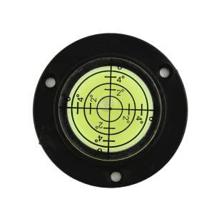 Spirit Level Round 50X18mm with black base