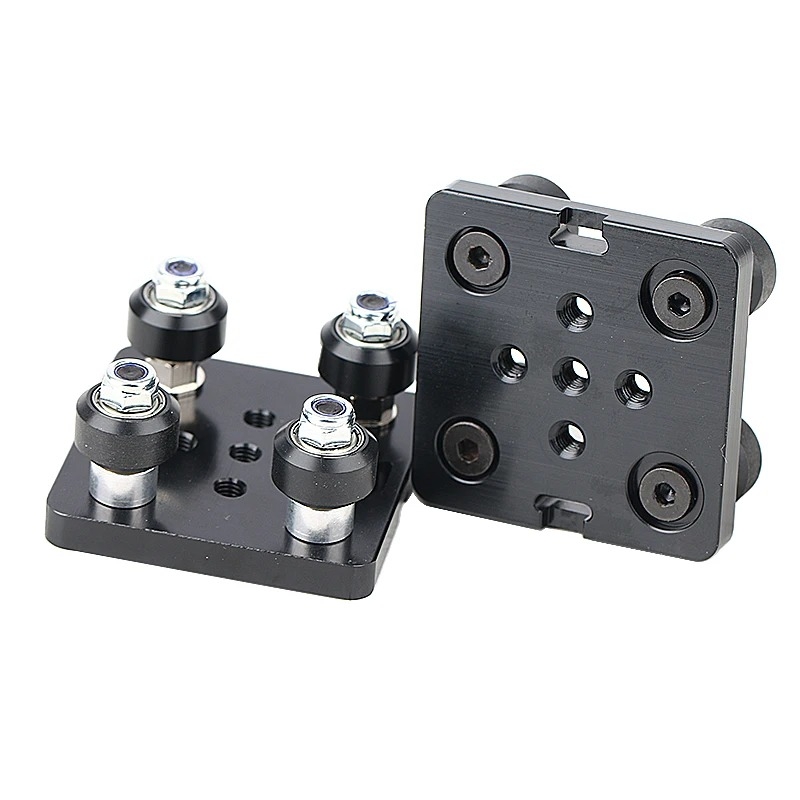 European standard 2040 aluminum profile pulley V-Slot mini five-wheel disc