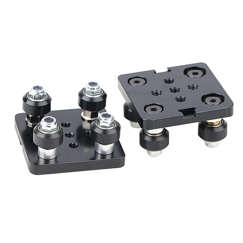 European standard 2040 aluminum profile pulley V-Slot mini five-wheel disc - Image 3