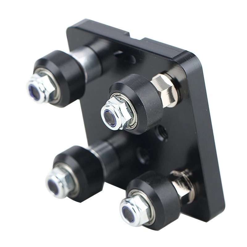European standard 2040 aluminum profile pulley V-Slot mini five-wheel disc - Image 4