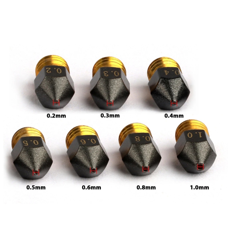 1.75/1.0mm,MK nozzle, M6 thread. Teflon nozzle - Image 3