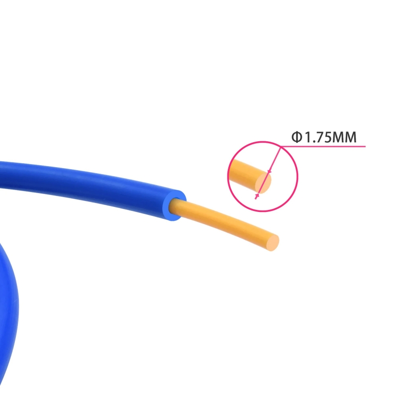1 meter PFA Teflon tube ID2OD4 blue - Image 4