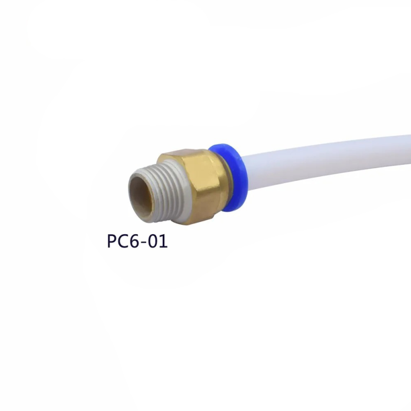 Blue head remote tube plug 3/8"-OD6 tube-4mm hexagonal hole