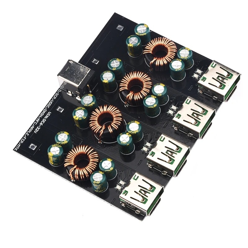 DC6-32V 4 USB PD3.0 (PPS) mobile phone fast charging