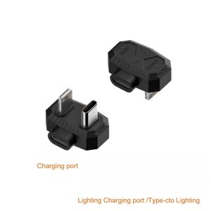 One Lightning in, One Type C out & One Lightning Port Out