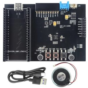 Development Board WiFi Module KIT for AI Voice Interaction DIY IOT Smart Home (base, speaker, cable)