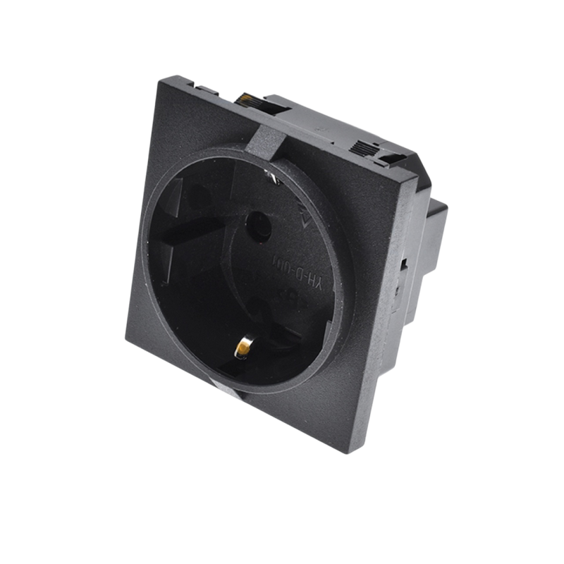 European standard AC power socket connector embedded European style German style European standard E - Image 3