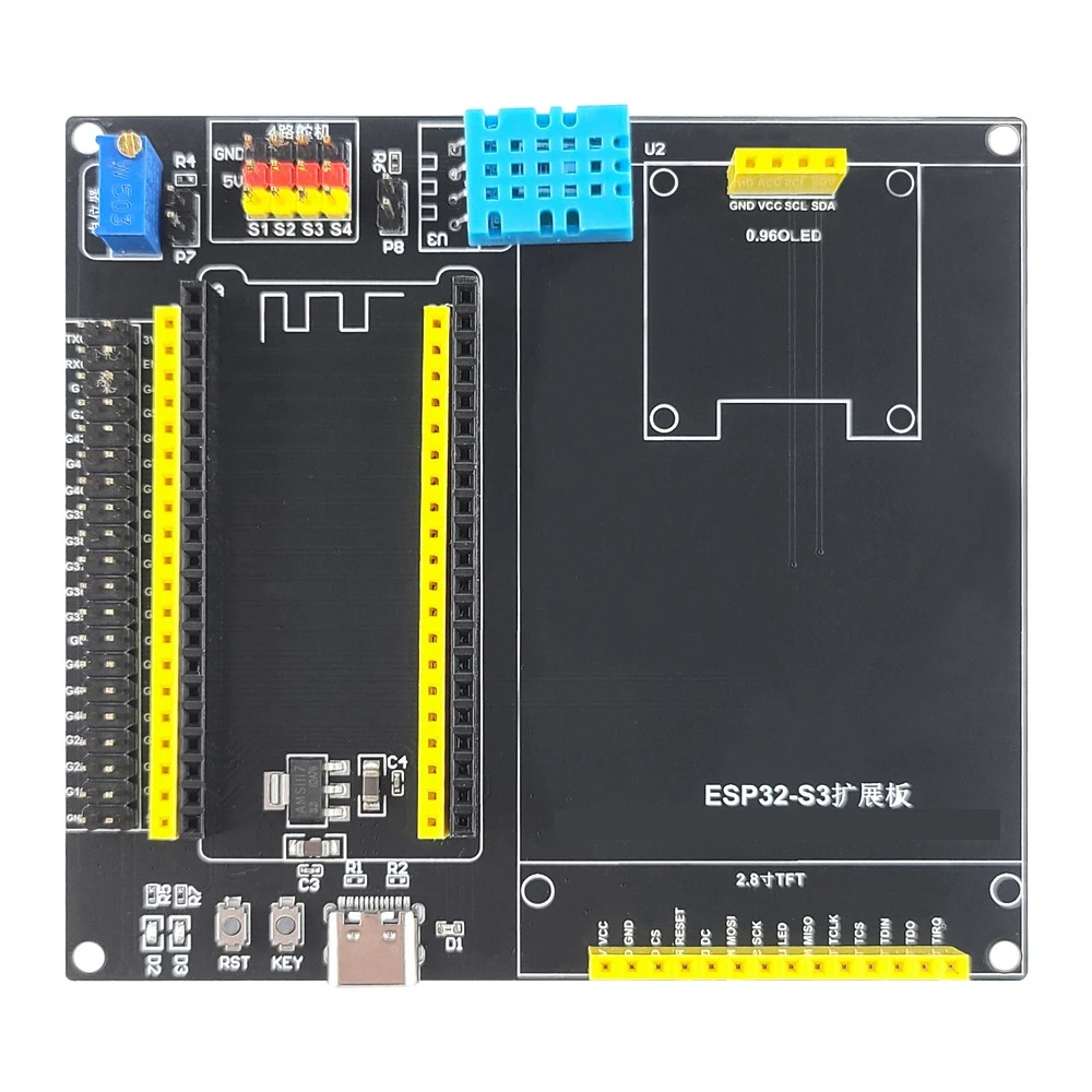 Individual expansion board (without ESP32 development board)