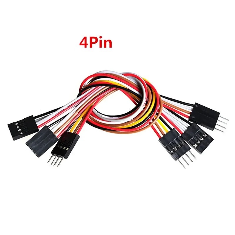 2.54MM Pitch Dupont Wire Male-Male 30cm 4Pins
