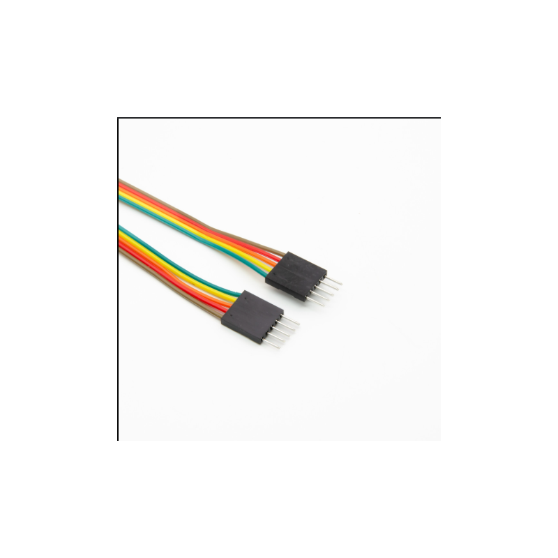 2.54MM Pitch Dupont Wire Male-Male 30cm 5Pins
