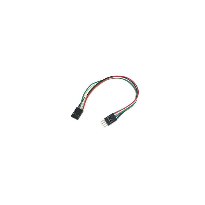 2.54MM Pitch Dupont Wire Female-Male 30cm 4Pins
