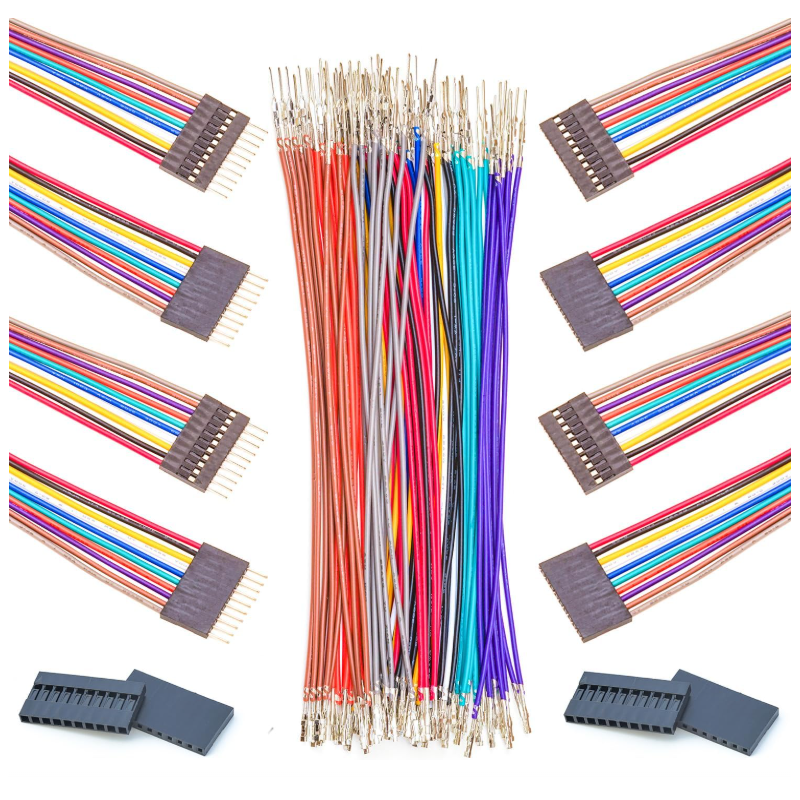 2.54MM Pitch Dupont Wire Female-Male 30cm 10Pins