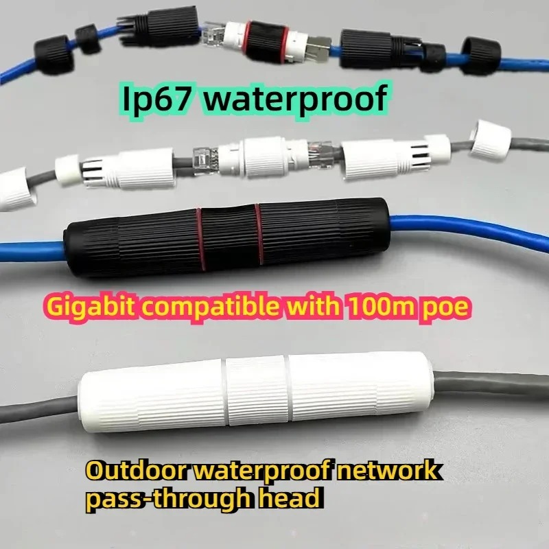 RJ45 Docking IP67 black - Image 3